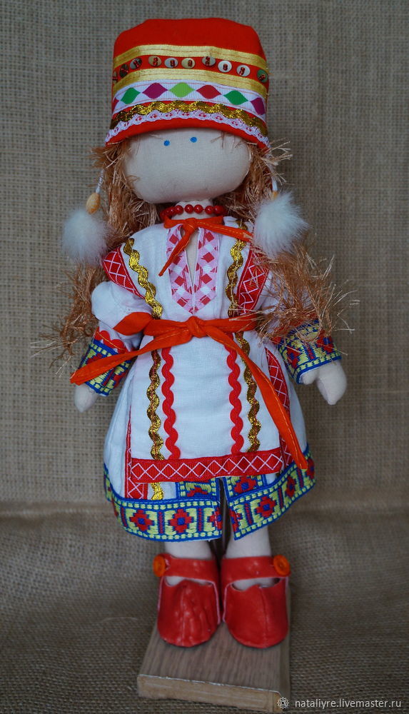 Шьем куколку в мордовском национальном костюме, фото № 46
