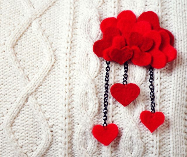 Символ сердца в подарках ко дню Святого Валентина, фото № 11