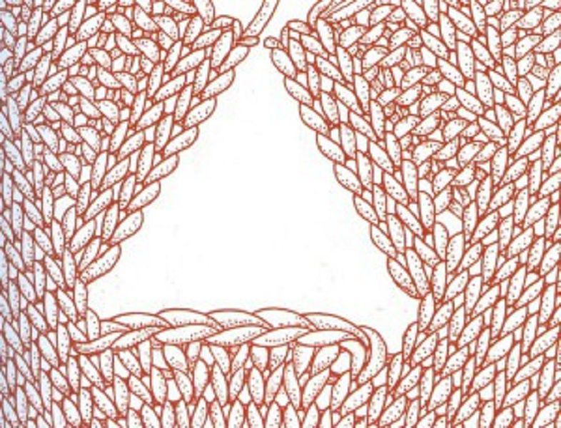 Уроки вязания-3 Воротники на вязаных изделиях., фото № 16