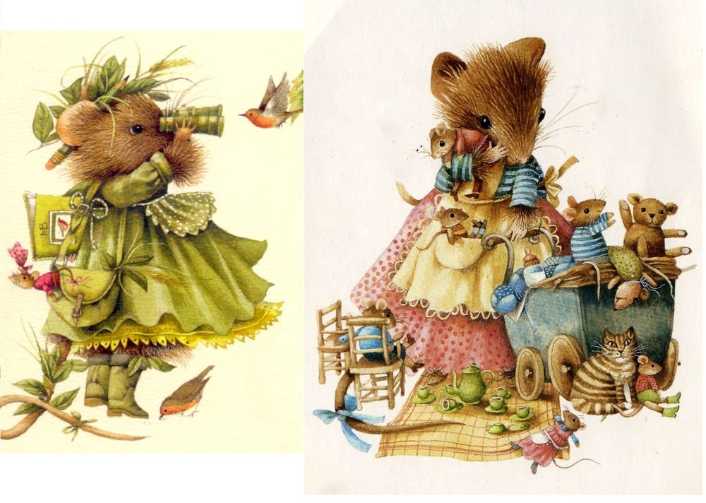 Большие приключения маленьких мышат в иллюстрациях любимых художниц, фото № 30