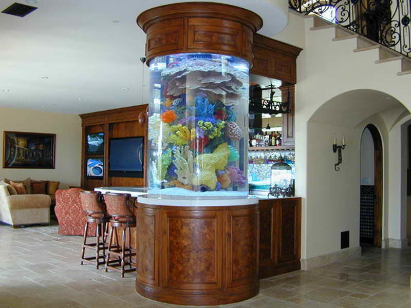 аквариум колонна