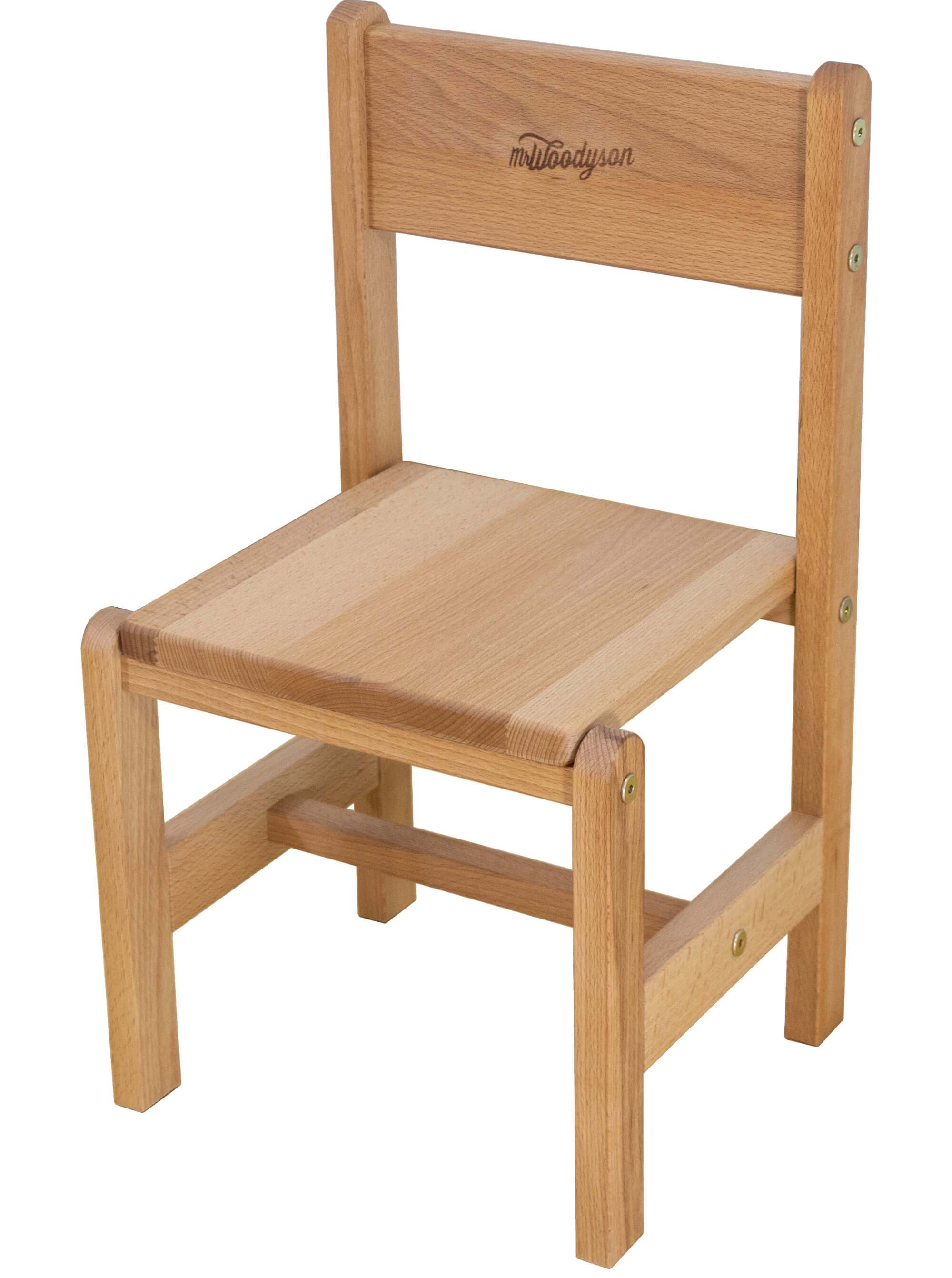 детский деревянный стульчик из бука