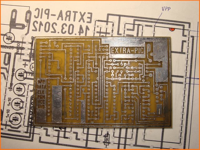 ПРОГРАММАТОР EXTRA PIC - плата