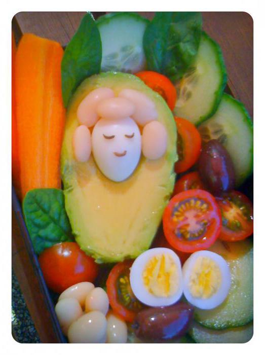 красивые фигурки из овощей 