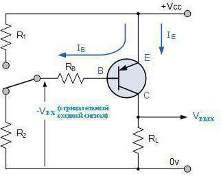 транзисторный ключ схема