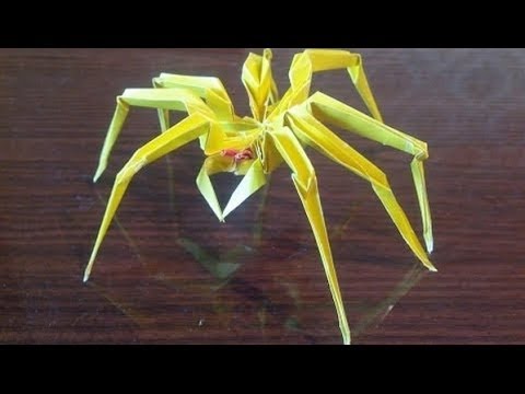 Паук оригами, spider origami