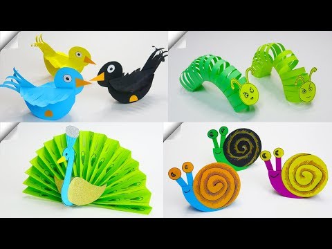 6 DIY paper crafts for kids 