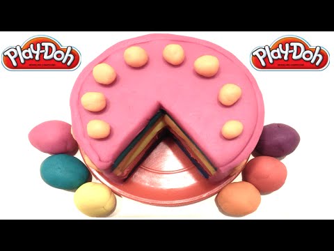Как сделать торт с плей до (How to make cake Play Doh)