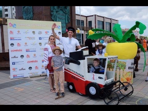 DIY Коляска-комбайн на парад колясок (часть 1) папа может