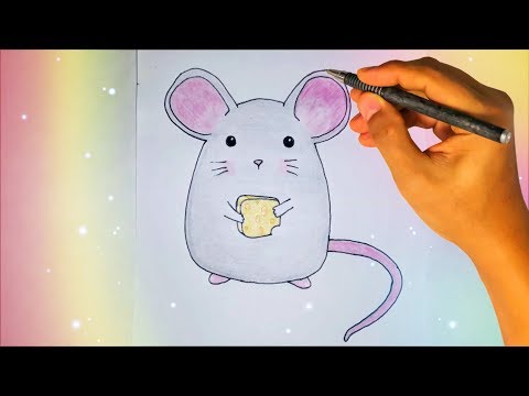 Как нарисовать мышку? Лёгкие рисунки для детей