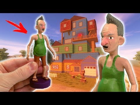 ЛЕПИМ ЗЛОГО СОСЕДА из игры ANGRY NEIGHBOR