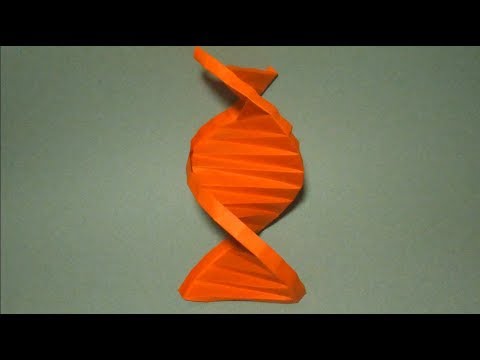 Оригами ДНК из бумаги