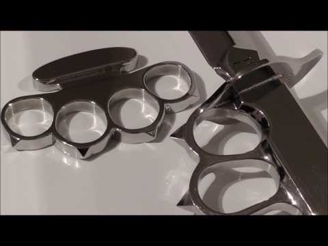 How to make a Patent Boxer Style Knuckle Duster / Как сделать кастет