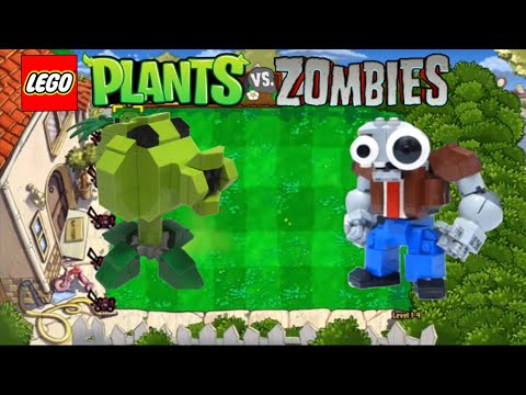 PLANTS VS. ZOMBIES В ЛЕГО! / ЛЕГО САМОДЕЛКИ ПО РАСТЕНИЯМ ПРОТИВ ЗОМБИ / Lego PvZ Mocs