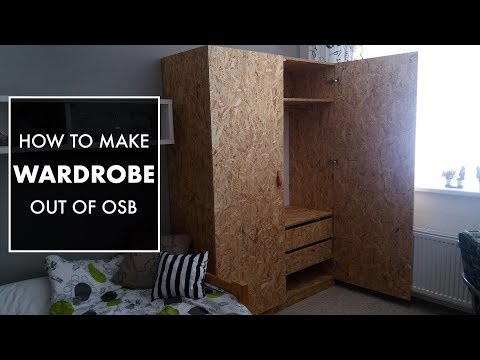 Making A Wardrobe from OSB // Woodworking // My Cellar Workshop