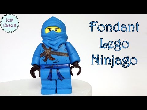 How to make fondant Lego Ninjago figure / Jak zrobić figurkę Lego Ninjago