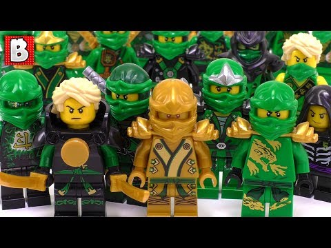 Every Lloyd Minifigure Ever Made!!! LEGO Ninjago Collection Review