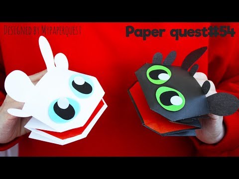 Поделки - игрушки на руку / Пальчиковые игрушки своими руками / Paper puppet craft for kids