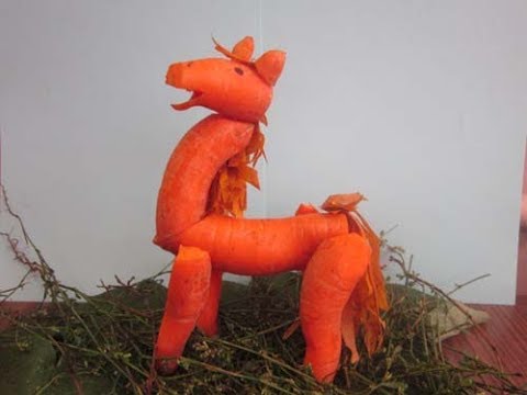 поделки из моркови / поделки своими руками