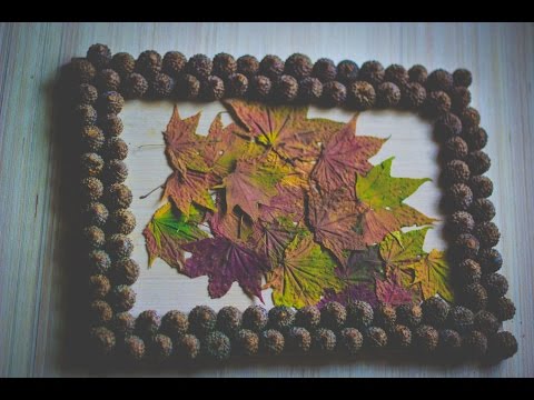 Осенние поделки. Как сделать панно