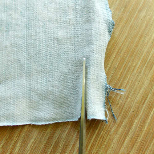 Cut your jeans into strips to make yarn