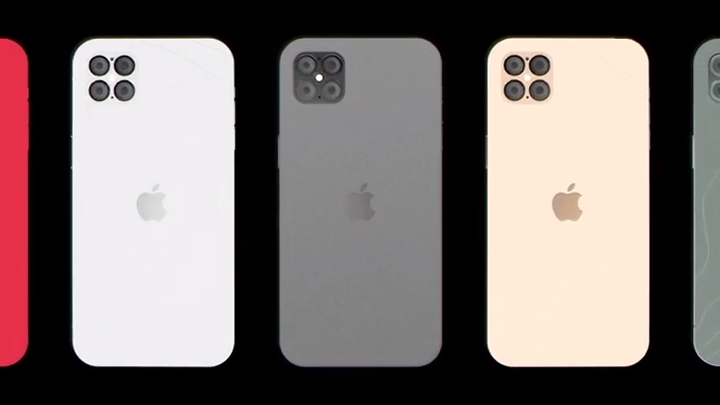 Как будет выглядеть iPhone 12 в стиле iPhone 4 с четырьмя камерами (концепт)