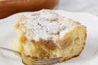 Пирог сметанный с яблоками