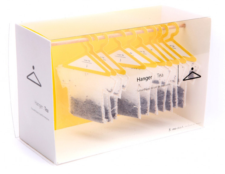 innovative packaging hanger tea