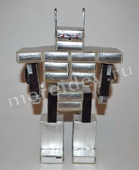 поделки из бросового материала (из спичечных коробков): поделка робот своими руками