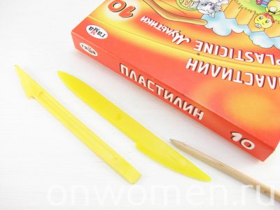 Ракета из пластилина