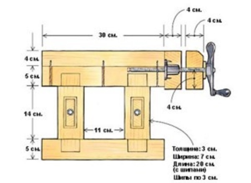 Тиски для верстака