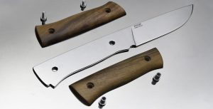 Рукоятка из дерева для ножа