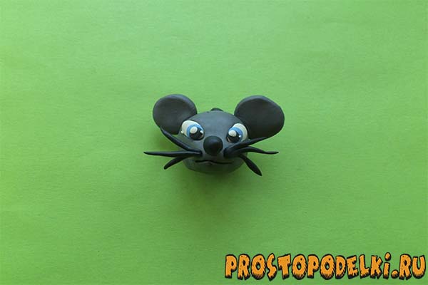 Мышка из пластилина-11