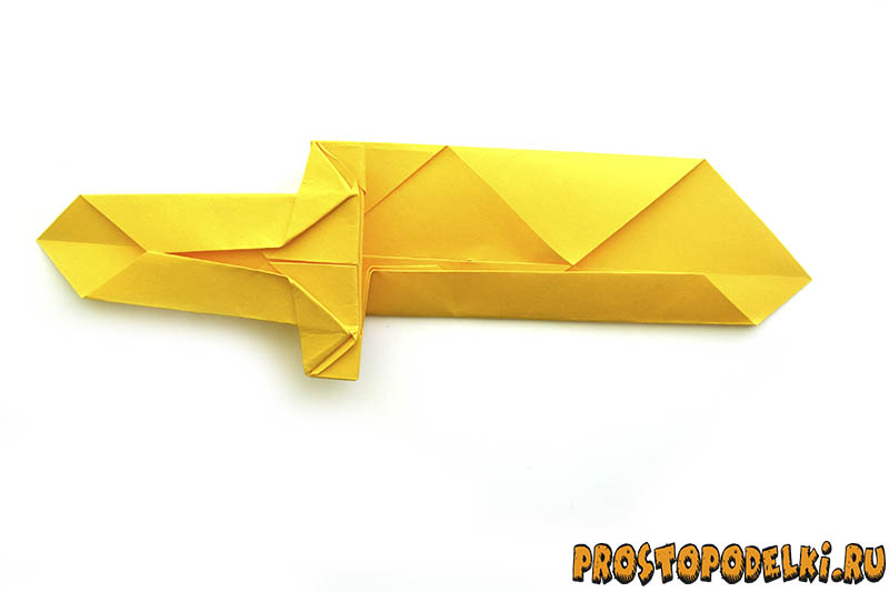 Оригами меч-25