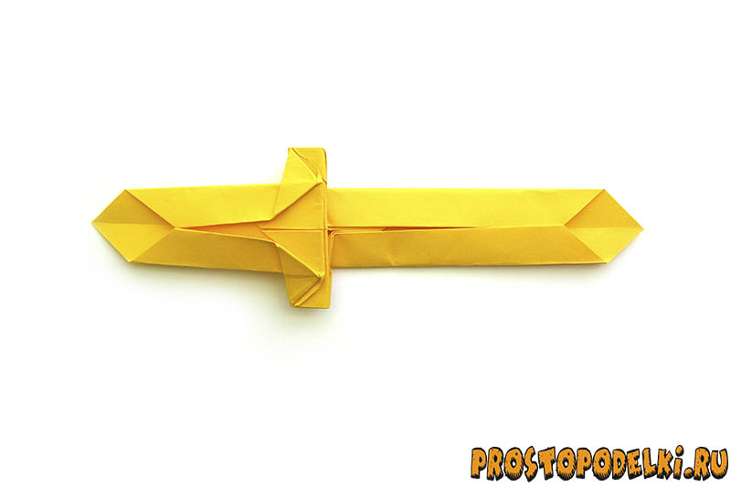 Оригами меч-26