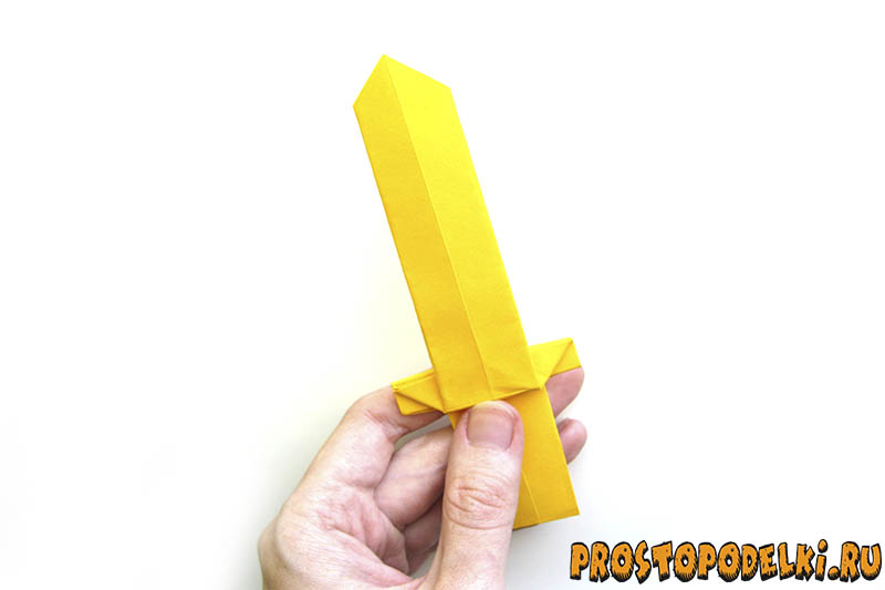 Оригами меч-29