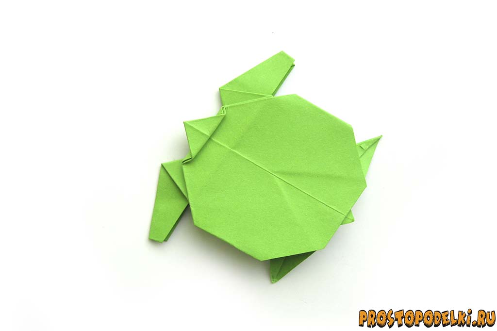Оригами черепаха-24