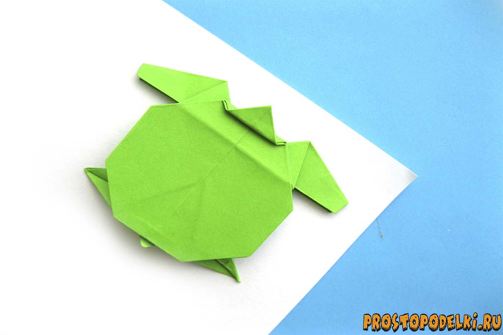 Оригами черепаха-25