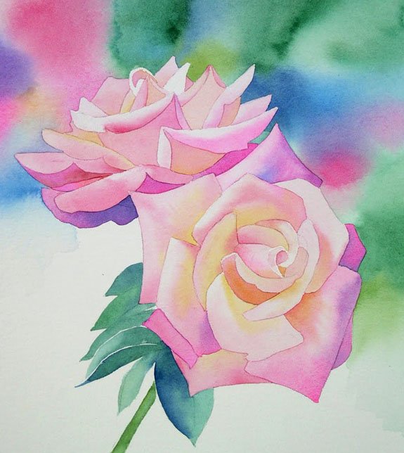 Як намалювати троянду крок за кроком – схема, фото 20