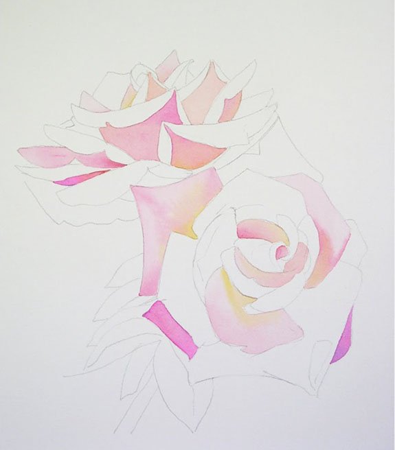 Як намалювати троянду крок за кроком – схема, фото 17