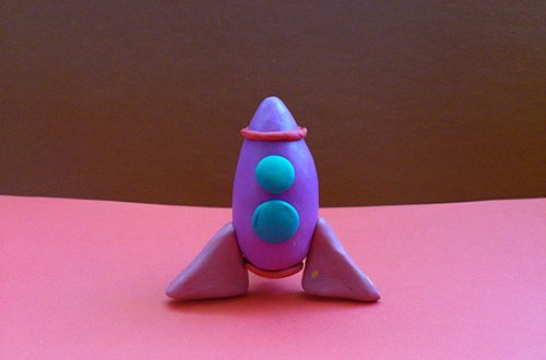 Ракета з пластиліну - майстер-клас, фото 4