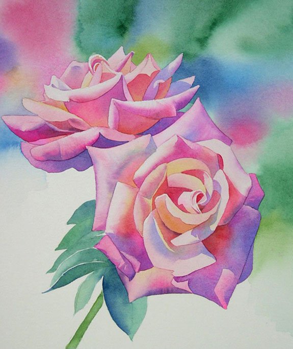 Як намалювати троянду крок за кроком – схема, фото 21