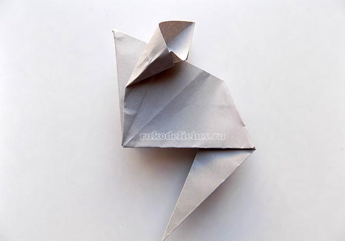 Мышка оригами своими руками