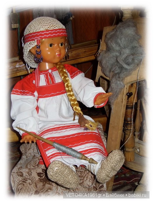 Девочка из глубины веков. Кукла в русском народном костюме