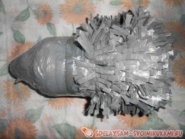ежик из бутылки и полиэтилена ежик из бутылки и полиэтилена