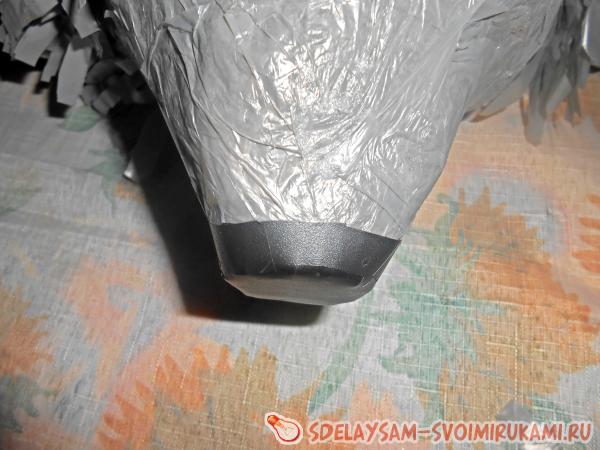 ежик из бутылки и полиэтилена ежик из бутылки и полиэтилена