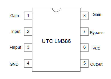 Простой усилитель на микросхеме LM386