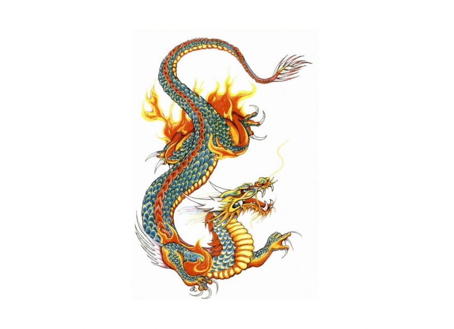 Так выглядит дракон из легенд и мифов Китая