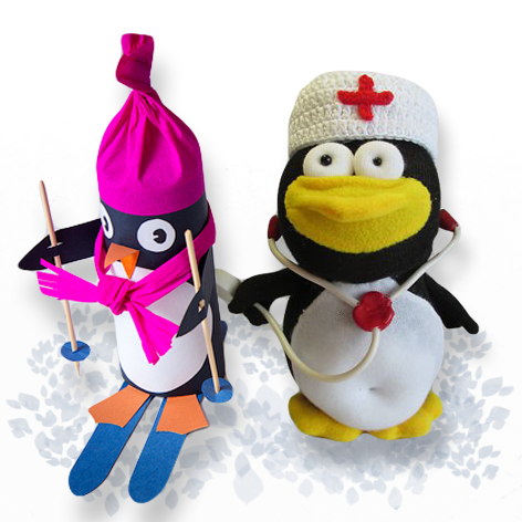 Креативные пингвины