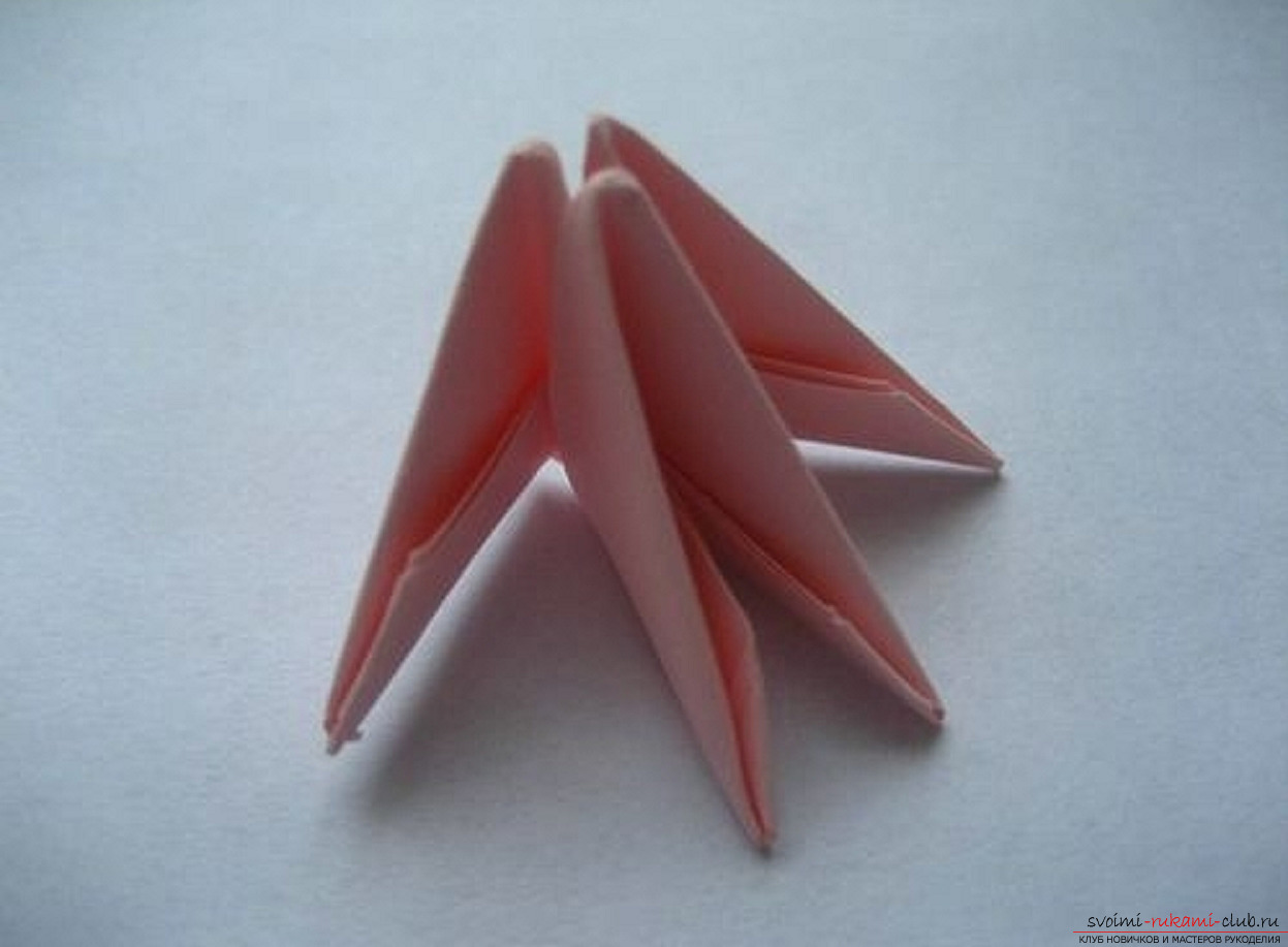 модульное оригами ромашка. Фото №13